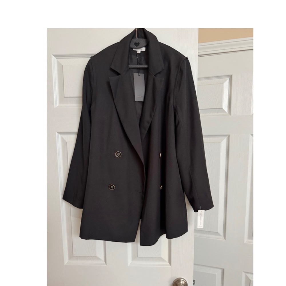 Vetta Capsule Convertible Blazer Dress Black Small